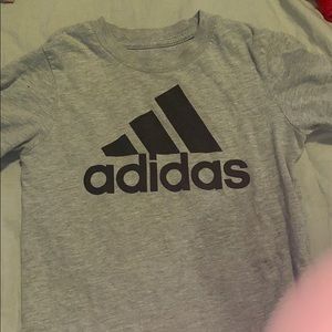 Grey adidas shirt